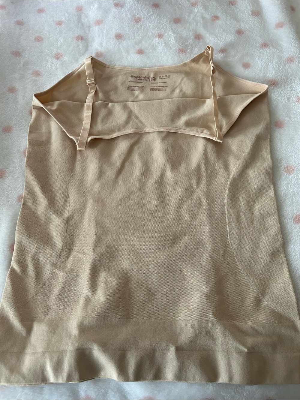 Shapermint Nude Seamless Sculpting Camisole NWOT